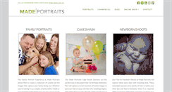 Desktop Screenshot of madeportraits.com